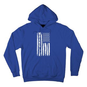 Wrangler Usa Flag Us American Flag Meaningful Gift Hoodie