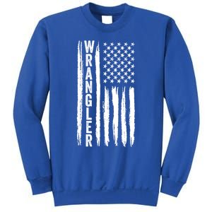 Wrangler Usa Flag Us American Flag Meaningful Gift Sweatshirt