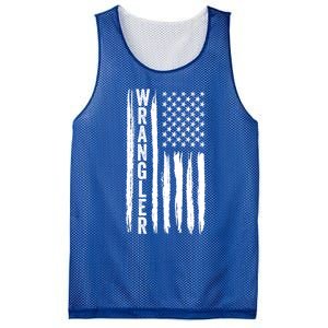 Wrangler Usa Flag Us American Flag Meaningful Gift Mesh Reversible Basketball Jersey Tank