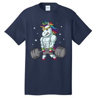 Weightlifting Unicorn - Funny Deadlift & Gym Gift Tall T-Shirt