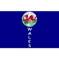 Wales Uk Flag Moon Pride Wales Uk Funny Gift Love Wales Souvenir Meaningful Gift Bumper Sticker