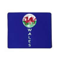 Wales Uk Flag Moon Pride Wales Uk Funny Gift Love Wales Souvenir Meaningful Gift Mousepad