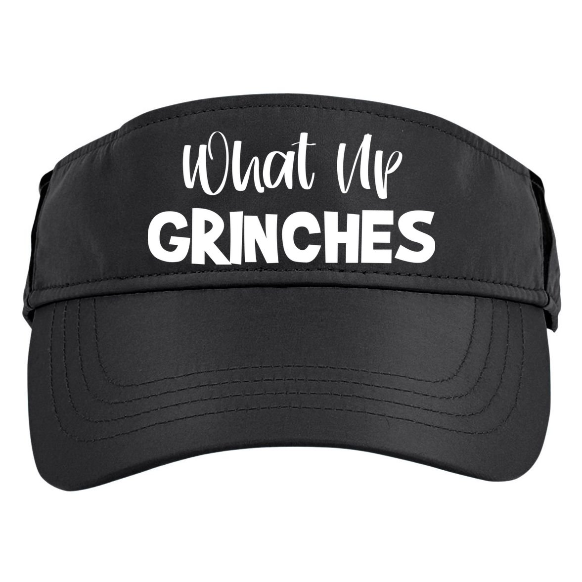 What Up Grinches Adult Drive Performance Visor