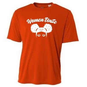 Wo Unite Great Gift Messy Bun Gift Cooling Performance Crew T-Shirt