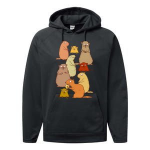 Wake Up Groundhogs! Performance Fleece Hoodie