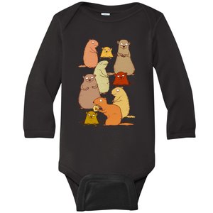 Wake Up Groundhogs! Baby Long Sleeve Bodysuit