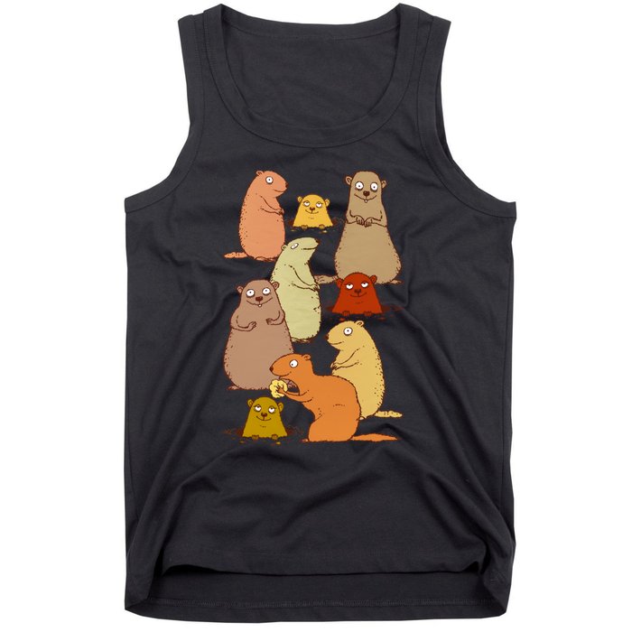 Wake Up Groundhogs! Tank Top