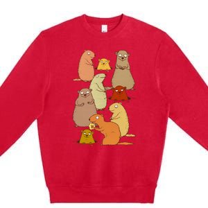 Wake Up Groundhogs! Premium Crewneck Sweatshirt