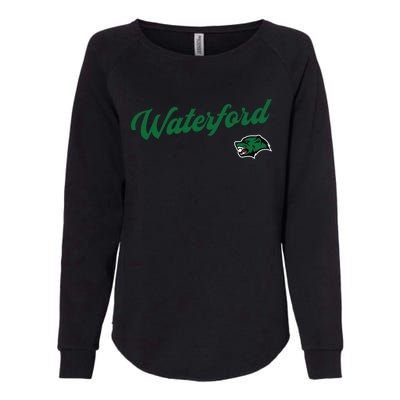 Waterford Union High School Wolverines Gift Womens California Wash Sweatshirt