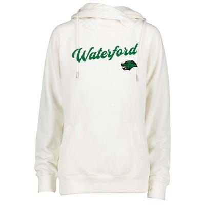 Waterford Union High School Wolverines Gift Womens Funnel Neck Pullover Hood