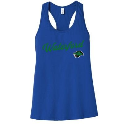 Waterford Union High School Wolverines Gift Women's Racerback Tank