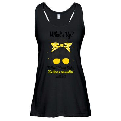 Whats UpFather's House Sistas Ladies Essential Flowy Tank