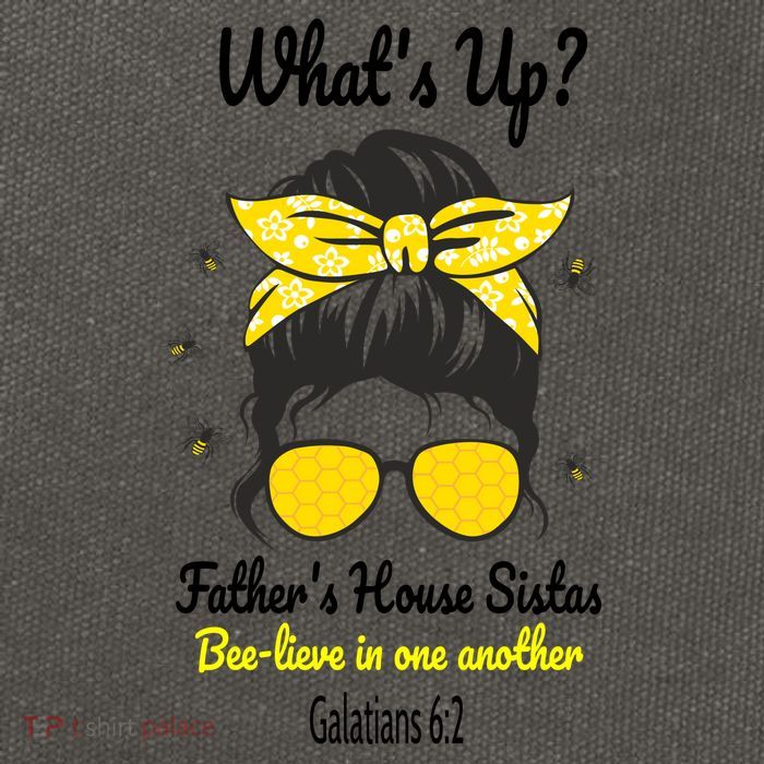 Whats UpFather's House Sistas Cotton Canvas Backpack