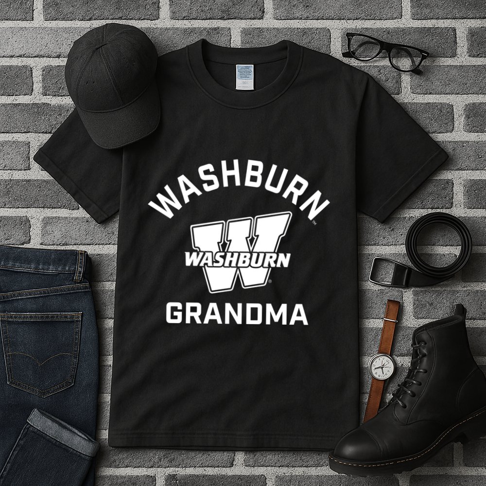 Washburn University Ichabods Arched Grandma Tall T-Shirt