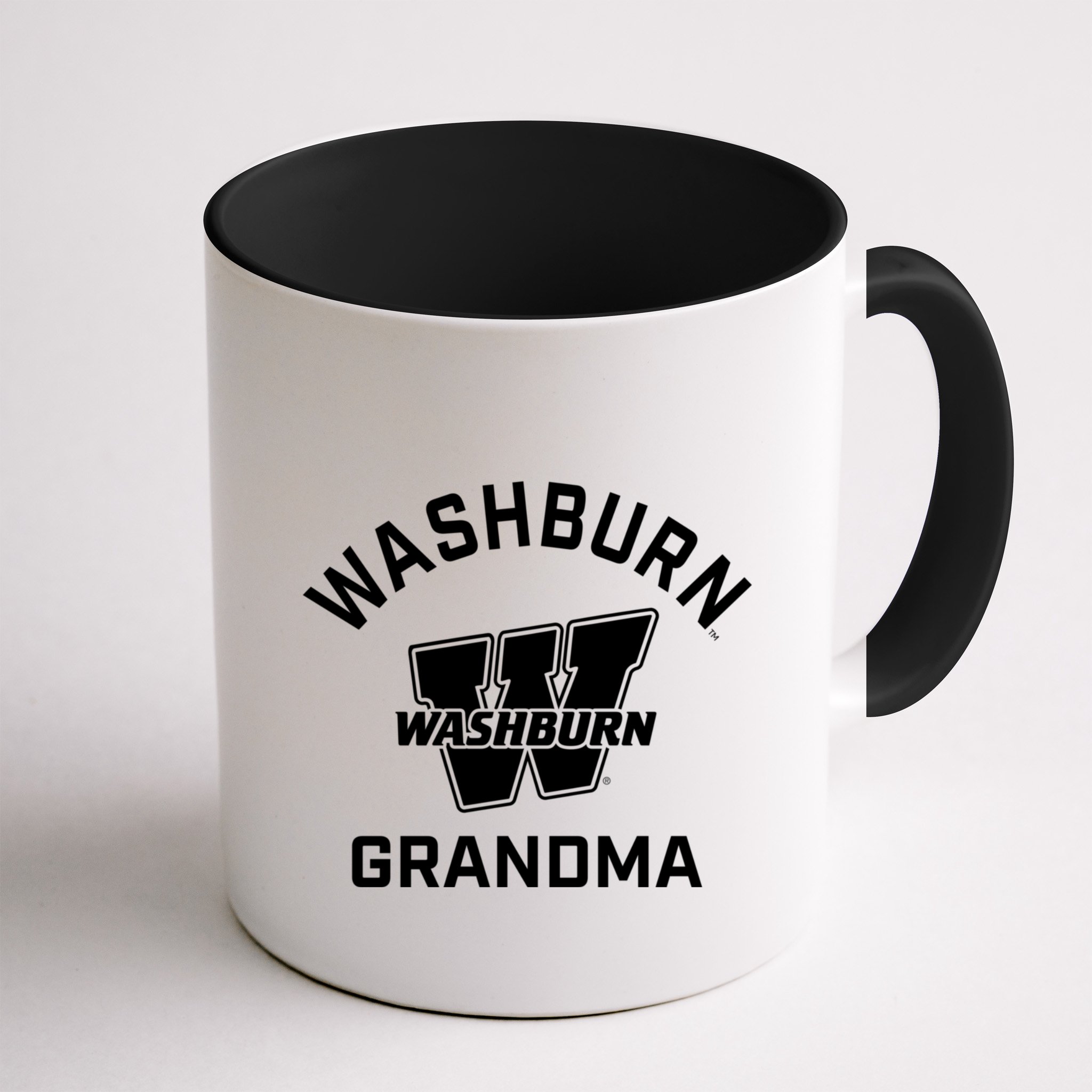 Washburn University Ichabods Arched Grandma Mug
