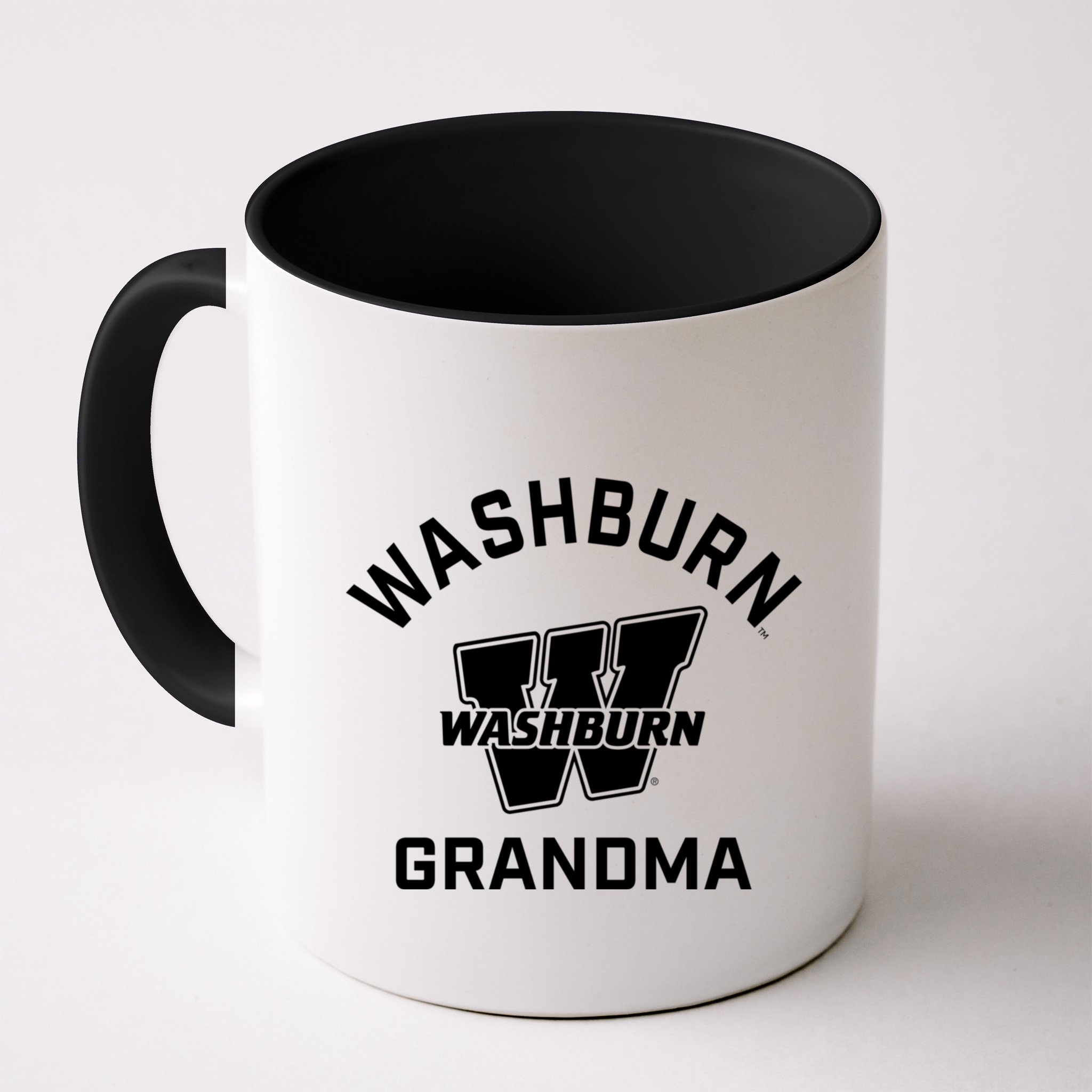 Washburn University Ichabods Arched Grandma Mug