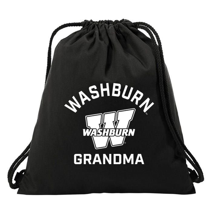 Washburn University Ichabods Arched Grandma Drawstring Bag