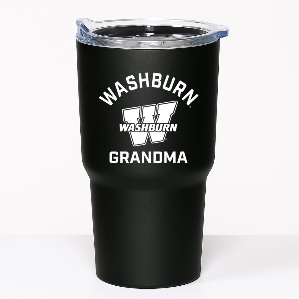 Washburn University Ichabods Arched Grandma Tumbler