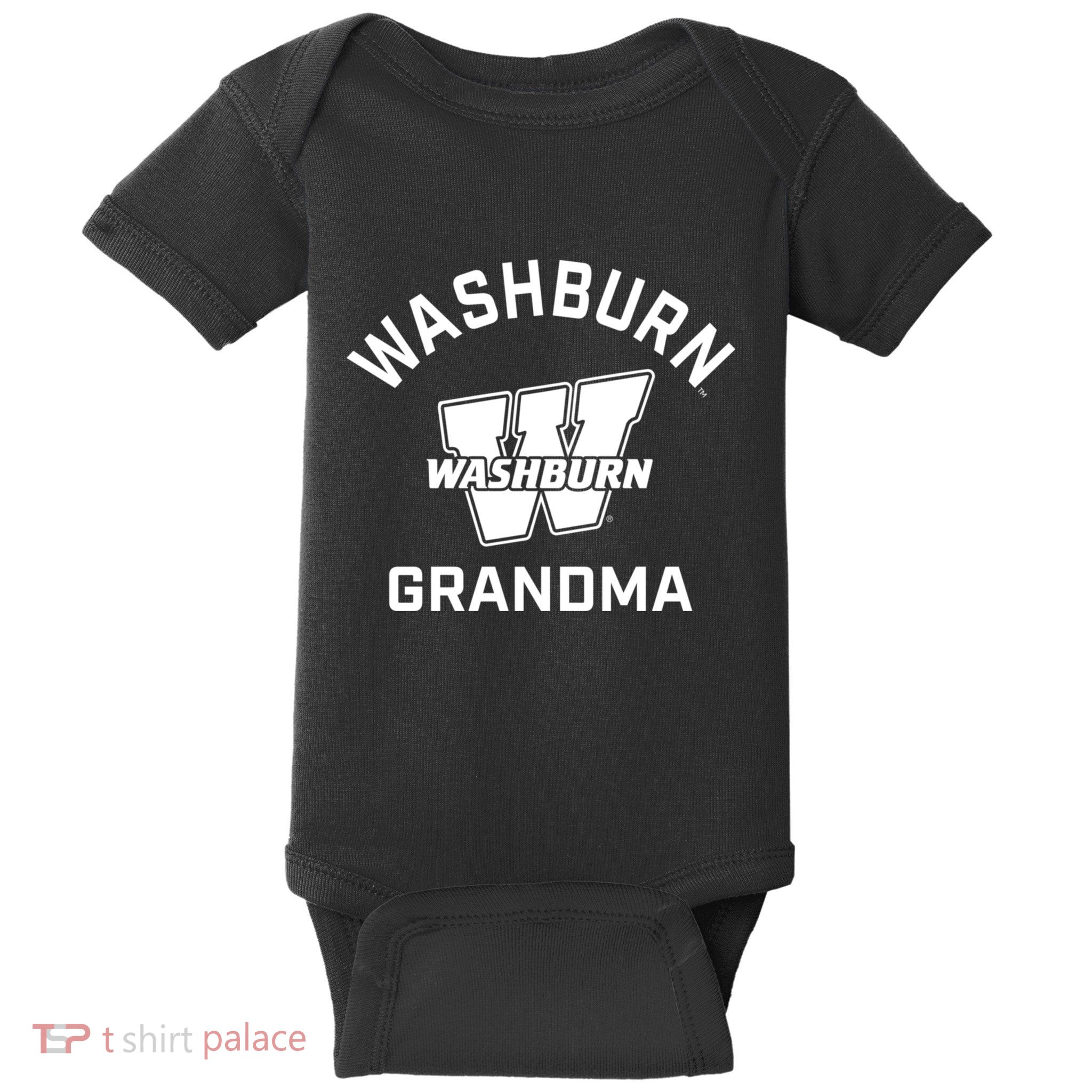 Washburn University Ichabods Arched Grandma Baby Bodysuit