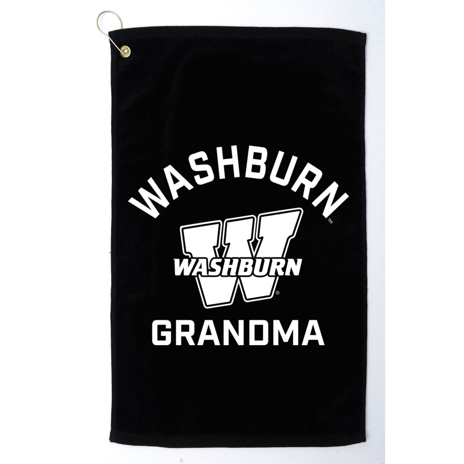 Washburn University Ichabods Arched Grandma Golf Towel