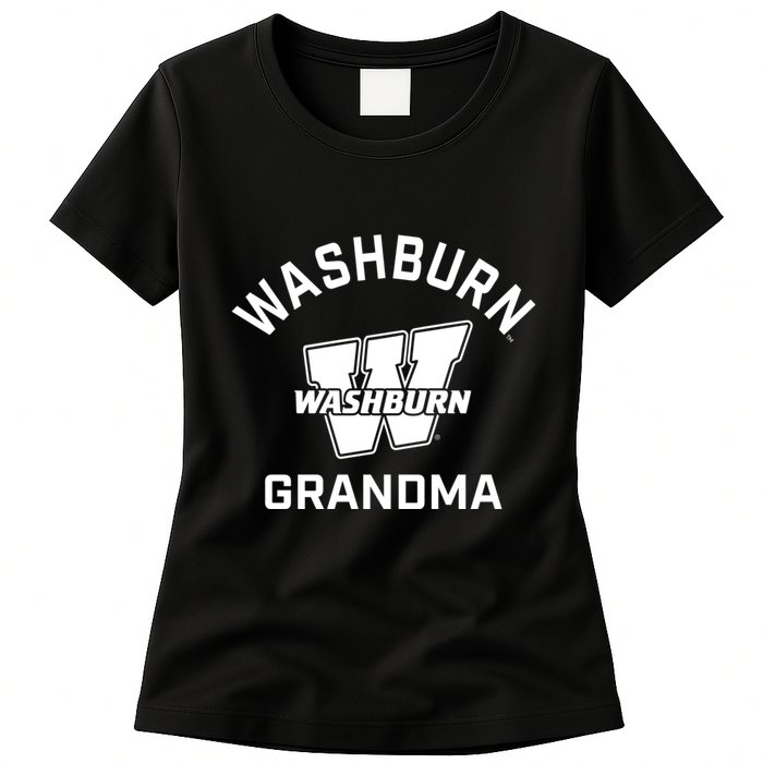 Washburn University Ichabods Arched Grandma Womens T-Shirt