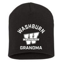 Washburn University Ichabods Arched Grandma Short Acrylic Beanie