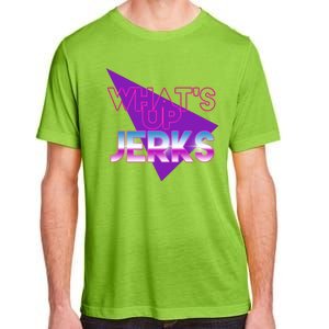 What's Up Jerks Retro Adult ChromaSoft Performance T-Shirt