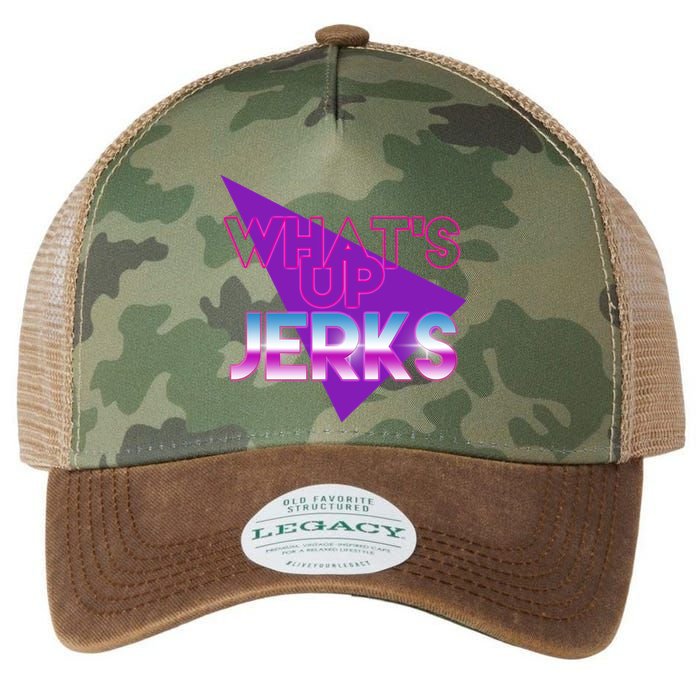 What's Up Jerks Retro Legacy Tie Dye Trucker Hat