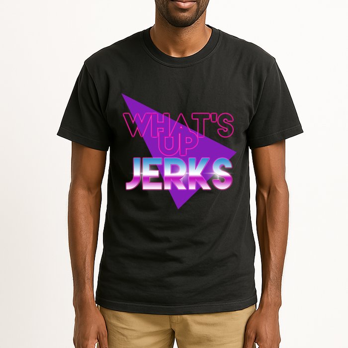 What's Up Jerks Retro Tall T-Shirt