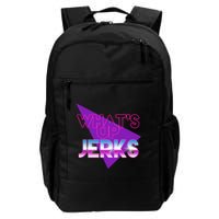 What's Up Jerks Retro Backpack