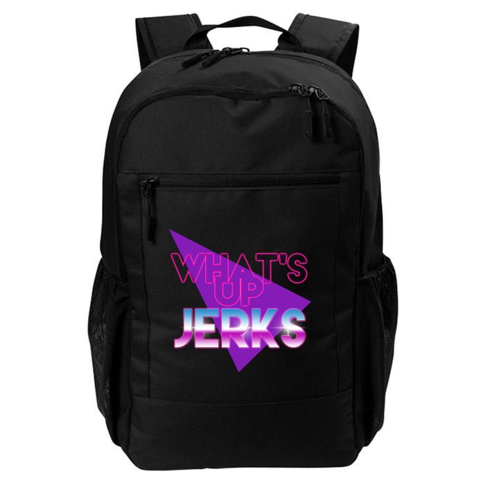 What's Up Jerks Retro Backpack