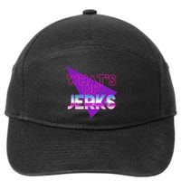 What's Up Jerks Retro 7-Panel Snapback Hat
