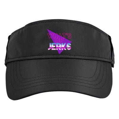What's Up Jerks Retro Adult Drive Performance Visor