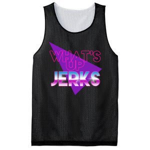 What's Up Jerks Retro Mesh Reversible Basketball Jersey Tank