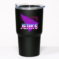 What's Up Jerks Retro Tumbler
