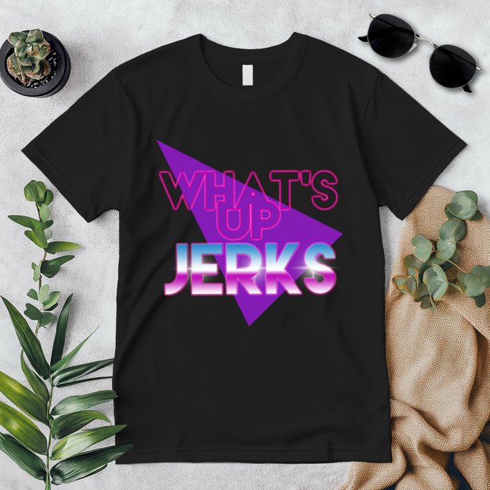 What's Up Jerks Retro Premium T-Shirt