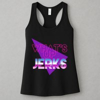 What's Up Jerks Retro Womens Tank Top