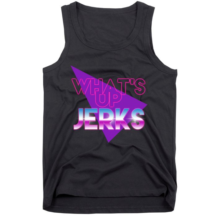 What's Up Jerks Retro Tank Top