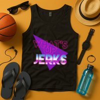 What's Up Jerks Retro Tank Top