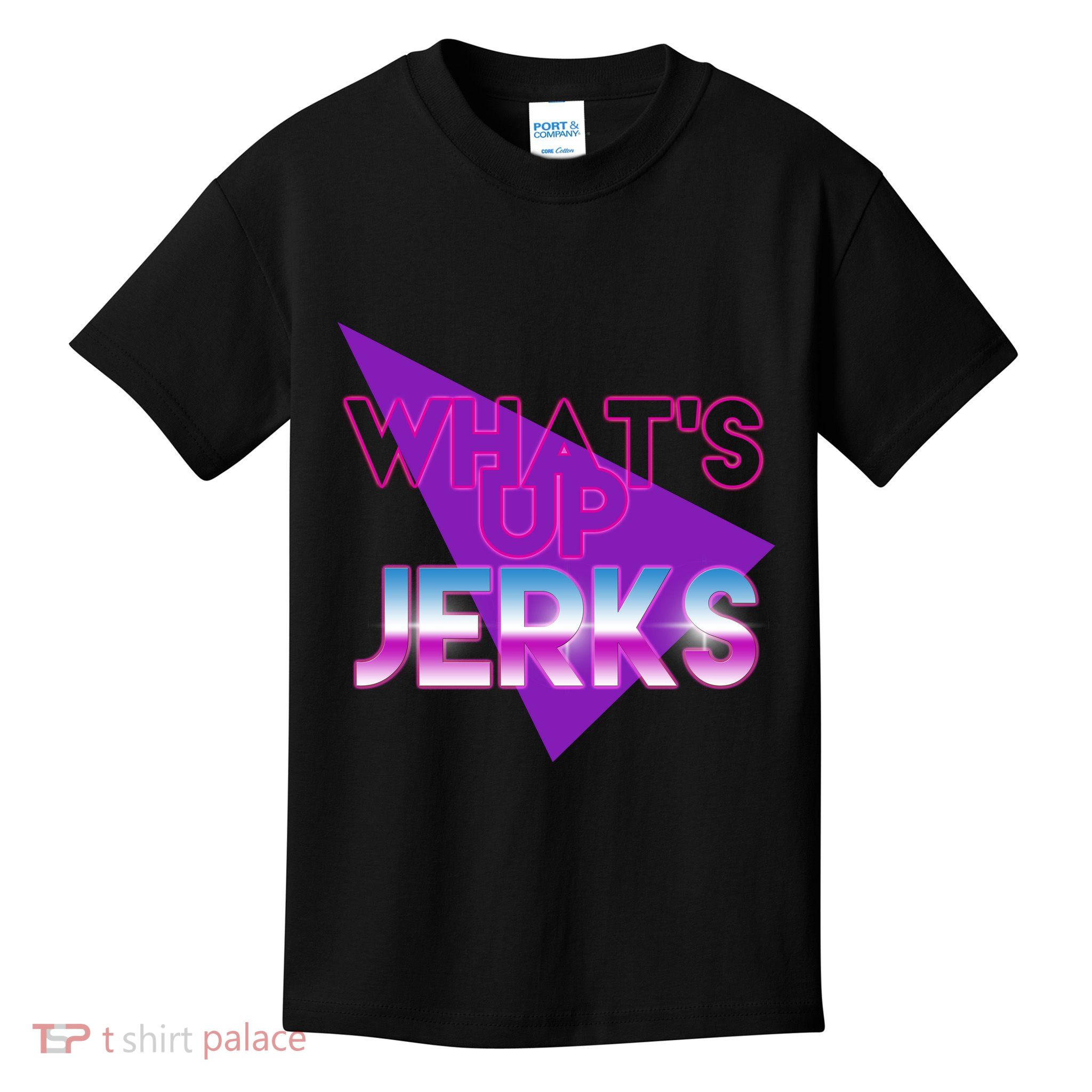 What's Up Jerks Retro Kids T-Shirt