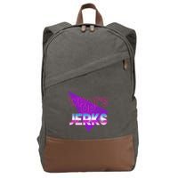 What's Up Jerks Retro Cotton Canvas Backpack