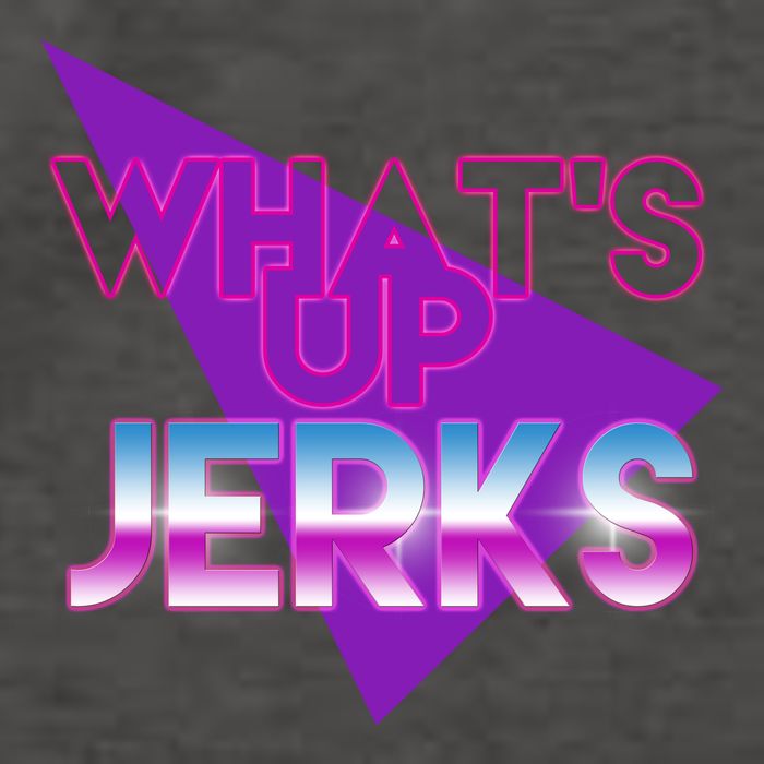 What's Up Jerks Retro Vector Backpack