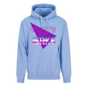 What's Up Jerks Retro Unisex Surf Hoodie