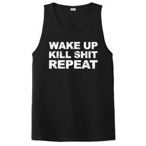 Wake Up Kill Shit Repeat PosiCharge Competitor Tank