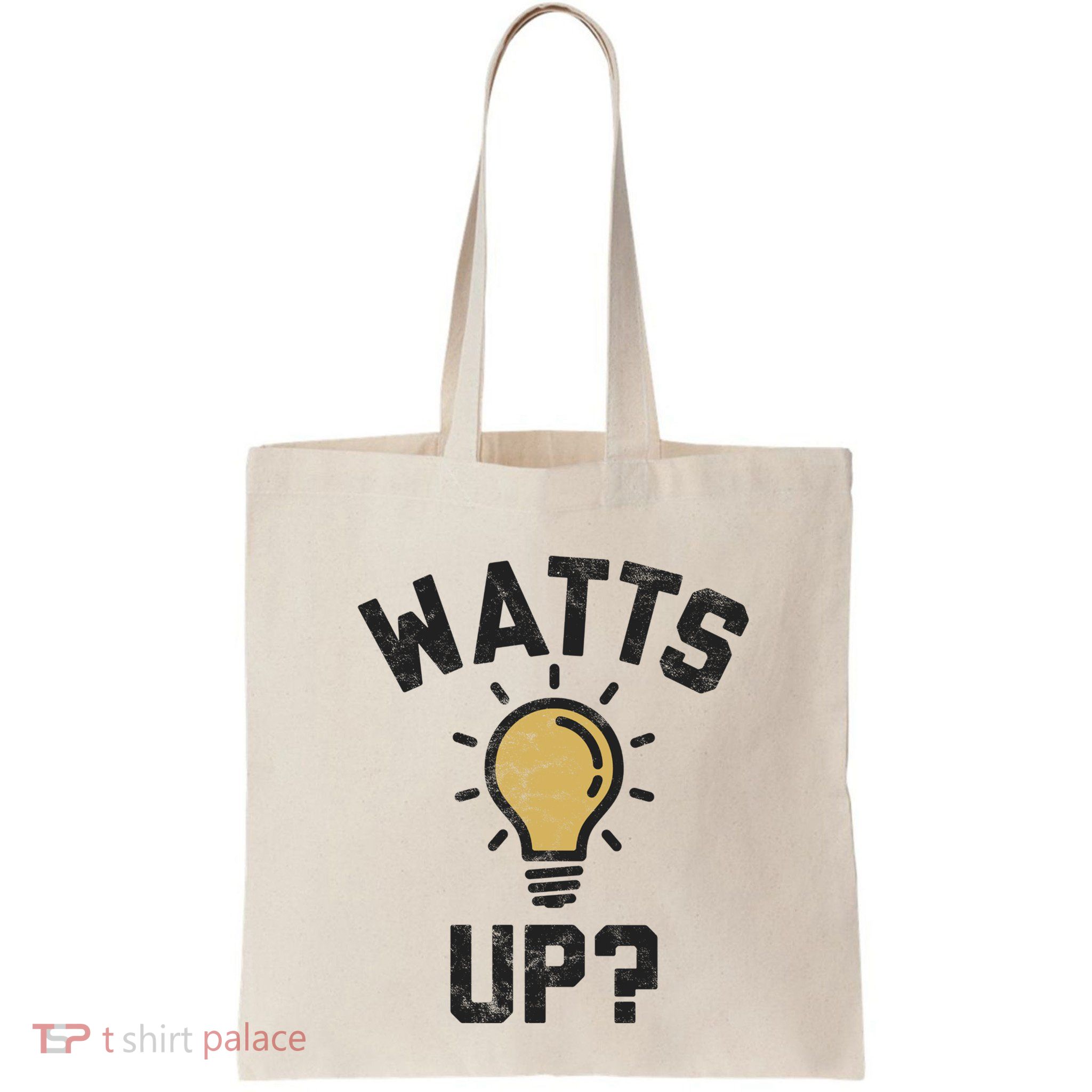 Watts Up Lightbulb Sketch Gift Bag