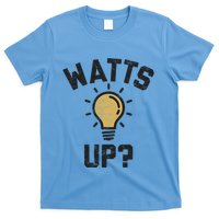 Watts Up Lightbulb Sketch Gift T-Shirt