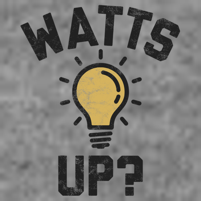 Watts Up Lightbulb Sketch Gift Tall Hoodie