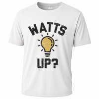 Watts Up Lightbulb Sketch Gift Performance Shirt