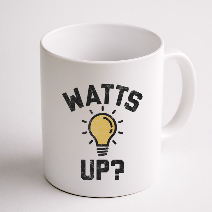 Watts Up Lightbulb Sketch Gift Mug
