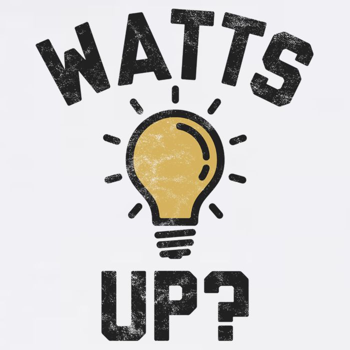 Watts Up Lightbulb Sketch Gift Mug